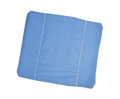 Gesslein 812038 Wickelauflagenbezug, 75 x 85 cm, Farb Nr. 038 blau