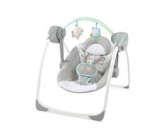 Ingenuity, Fanciful Forest tragbare Babyschaukel, mit 8 Melodien, Lautstärkeregler, 2 Sitzpositionen, 6 Schaukelgeschwindigkeiten und mehr