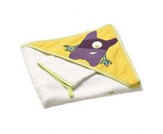 Thermobaby Badetuch und Waschlappen Mein kleines Monster, Mehrfarbig