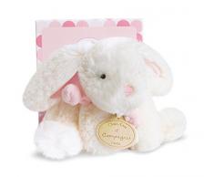 Doudou et Compagnie 1239 Lapin Bonbon Stofftier, klein, Rosa