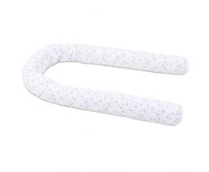 babybay Nestchenschlange Piqué passend für alle Modelle, weiß Sterne perlgrau