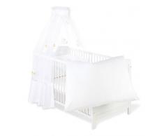 Pinolino 60923-0 - Set für Kinderbett, 4-tlg., Ente Voile