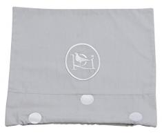 Colección Rosabel Damaris -Wiege kissenbezug farbe grau und weiß