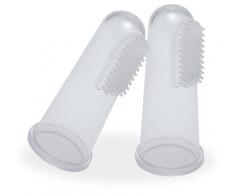 dBb Remond 2 P Tits Finger 6 Boxen von Zahnbürsten Silikon Transparent