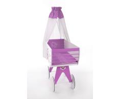 KIARA PO-RD Decken für die Korb, 105 x 50 cm