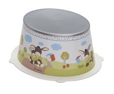 Rotho Babydesign Emmi StyLe! Kinderschemel, Anti-Rutsch-Trittfläche, Sterntaler Design, StyLe!, Weiß, 202160195BS