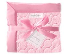 SwaddleDesigns Kinderwagendecke, Gemütliche poppige Kreise, Rosa