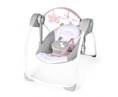 Ingenuity tragbare Babyschaukel, Schmetterling und Einhorn, rosa