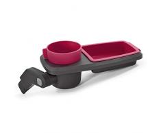 Diono Quantum Snack n go Snack-Schale, Halter für Getränke und Speisen, Rosa
