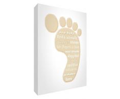 Little Helper LAURA-COASTERANDPLACEMAT-15DE Personalisiert, Mädchenname Untersetzer und Platzdeckchen mit Hochglanz-Finish, Laura