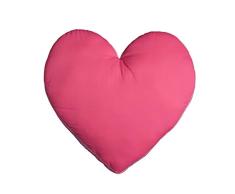 Herz Kissen Fuchsia