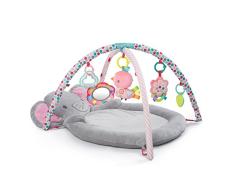 Bright Starts, Spieldecke mit Spielbogen, Lichtern und Melodien, Elefant rosa