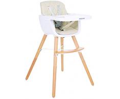 Kikka Boo Hochstuhl Woody Beige