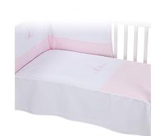 Bolín Bolón Bimba Bettdecke für Kinderbett 60 x 120 cm Rosa