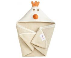 3 Sprouts Kapuzenhandtuch Huhn, mehrfarbig