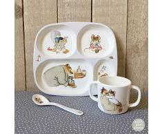 Petit Jour Paris - Diversifikation geschirrset Ernest & Célestine - Um wie die Erwachsenen zu essen - ECBU1