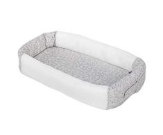 roba Babylounge „Miffy“, Baby-Kuschelnest mit Premium-Mesh-Seiten, Reise- und Kuschelbett für Säuglinge, Wickelauflage, Wickelunterlage, weicher, gepeachter Jersey aus 100% Baumwolle