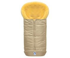 Eisbärchen 975 BE Premium Lammfellfußsack in beige