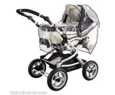 Sunnybaby 13395 Regenverdeck Folie für Kinderwagen mit Schwenkschieber