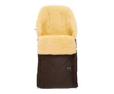 Kaiser 6510335 - Fußsack Dublas Medizinfell, Farbe: braun