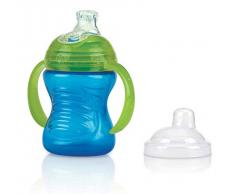 Nûby Swirl Becher, auslaufsicher, Blau - 6 m+