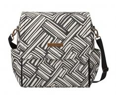 Petunia Pickle Bottom Boxy Backpack Kindergartenrucksack mit Wickelunterlage einheitsgröße Schwarz