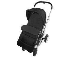 Fußsack/COSY TOES kompatibel mit BabyStyle Kinderwagen black jack