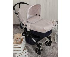 Babyline bgboo Praline Tagesdecke Kinderwagen beige
