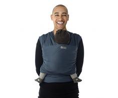 Babylonia Babytrage aus 100% Bio-Baumwolle - Modell TRICOT SLEN - 500 cm - BLUE JEANS