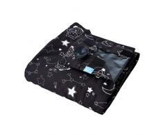 Tommee Tippee 491358 Gro Anywhere Blind, tragbares Verdunklungsrollo - Ollie Eule, 130 x 198 cm, schwarz, 712 g