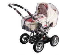 Sunnybaby 13595 Regenverdeck Folie für Kinderwagen, mit Reißverschluss
