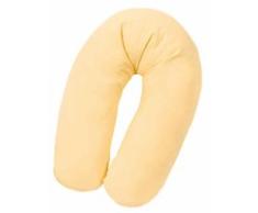 Julius Zöllner 380-4680-03 - Stillkissen Banane Nicki Flexiperls (EPS) uni gelb, Größe: circa 190 cm (Außenmaß)