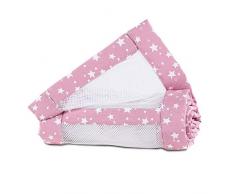 babybay Nestchen Mesh-Piqué passend für Modell Original, beere Sterne weiß
