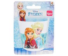 Tigex Becher für Mikrowelle, Motiv Eiskönigin, Disney Prinzessinnen Elsa/Anna/Frozen