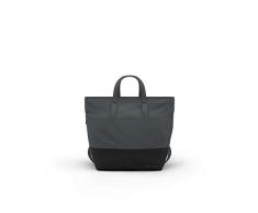 Quinny Wickelrucksack, Baby-tasche, Windel-tasche (auch als modische Wickeltasche tragbar, mit viel Platz und Zubehör inkl. Wickelauflage) grau