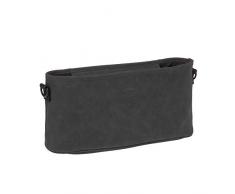 LÄSSIG Kinderwagenorganizer Kinderwagentasche mit Kinderwagenhaken/Tender Buggy Organizer anthracite