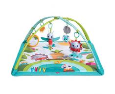 Tiny Love Baby Spieldecke Gymini Sunny Day Meadow Days, große multifunktionale Krabbeldecke mit 16 versch. Aktivitäten und verstellbaren Spielbögen, nutzbar ab der Geburt (0M+), 75 x 85 cm