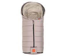 Kaiser 6574123 All Season Kinderwagen Fußsack Paul 3 in 1, light grey, grau