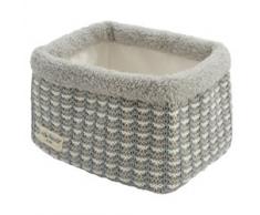 Little Naturals 580-001-00057 Korb, 12 x 15 x 20 cm, Mixed grau/sand/off-white