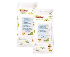 Nuby - Nuby Reinigungstücher für Schnuller & Spielzeug, 2 x 48 Stück