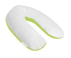 Babyblog 4670440627 Stillkissen mit Perlenfüllung green, ca. 190 cm (Außenmaß)