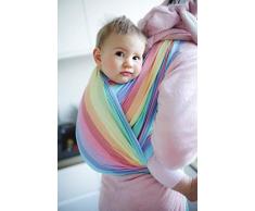 Little Frog 6006 Baby Tragetuch, Größe 4, Spectrolite, mehrfarbig, 220 g
