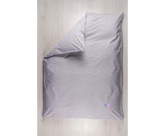 Robert Osswald 1.1.1.3.2.1.1-K01-13 Plumeaubezug Classic einzeln für Bettwäsche - 135cm x 200cm, blau