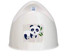 BIO Kindertopf organic white, Motiv Panda