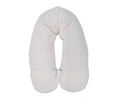 Belily World Stillkissen, Seitenschläferkissen Lilly Zimmer, Perlenfüllung