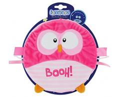 Jemini 040712 Luminou Kuscheltier BOOH Eule rosa 22 cm