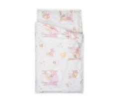 Kindertraum 520693069322 Kinderbettwäsche Traumbett 40 x 60 und 100 x 135 cm, rosa