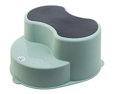 Rotho Babydesign TOP Kinderschemel, Anti-Rutsch-Trittfläche, TOP, Swedish Green (Mintgrün), 200050266