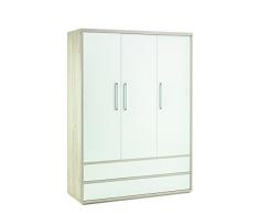 Schardt 06 962 28 00 Schrank Mick mit 3 Türen, weiß