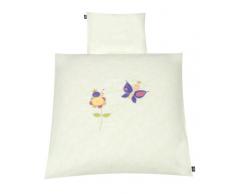 Urra 240 - 1074 - 04 - Bettwäsche, 80/80 und 35/40 - Sunny and Speedy lindgrün (grün)